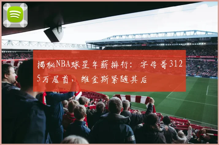 揭秘NBA球星年薪排行：字母哥3125万居首，维金斯紧随其后